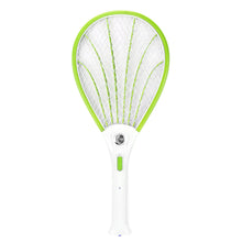 Load image into Gallery viewer, Rechargeable LED Electric Fly Swatter Metal Mesh Surface Indoors Outdoors Insect Mosquito Bug Killer  US PLUG VERSION